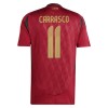 Original Fußballtrikot Belgien Carrasco 11 Heimtrikot EURO 2024 Für Herren